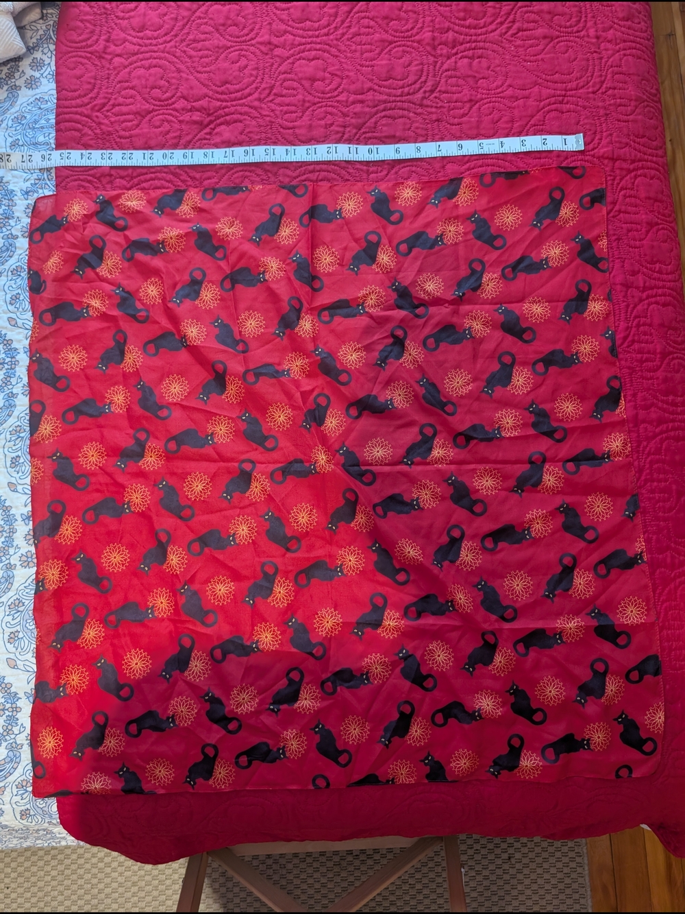 Erstwilder Scarf - Black Cat